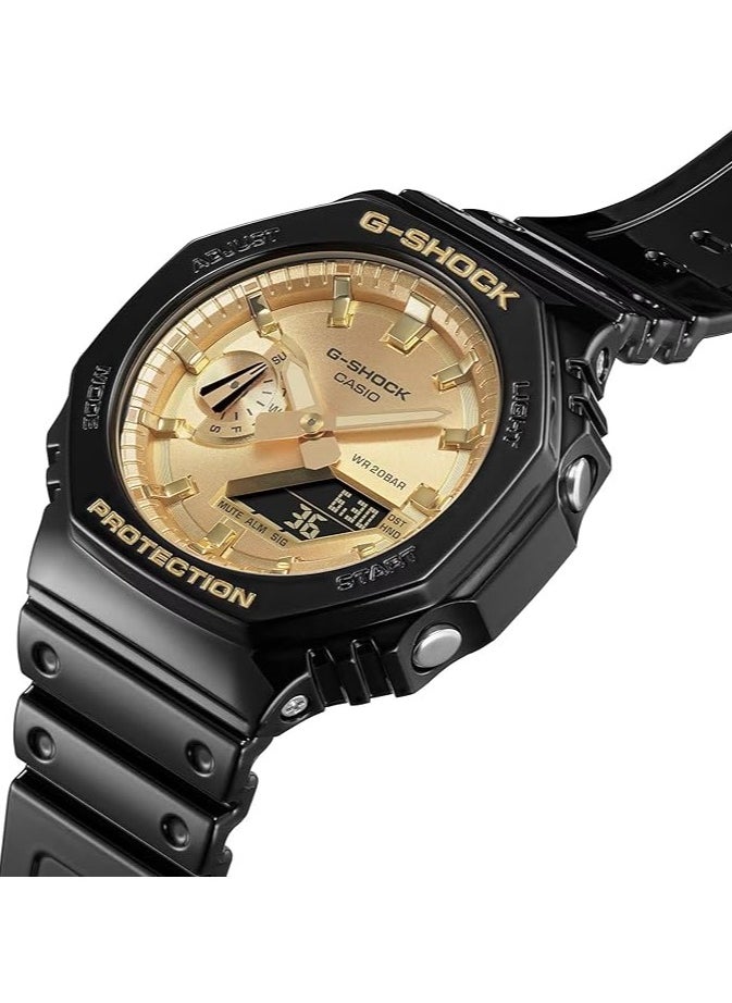 G SHOCK GOLD AND SILVER COLOUR Series GA2100GB-1A