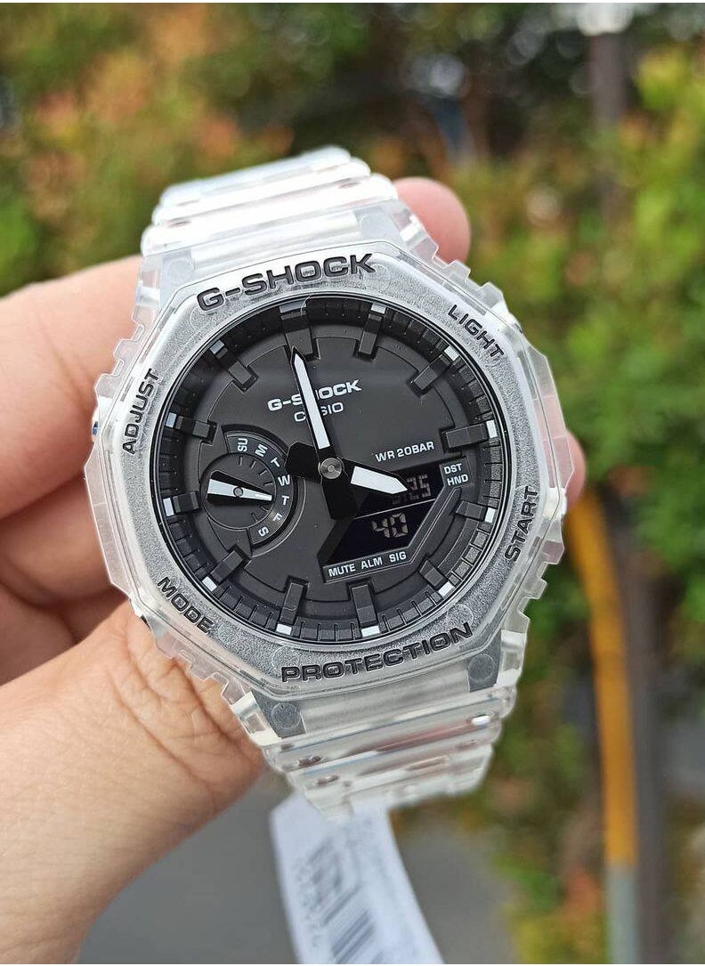 Casio G-Shock Men's Analog Digital Quartz Watch GA2100SKE-7ADR