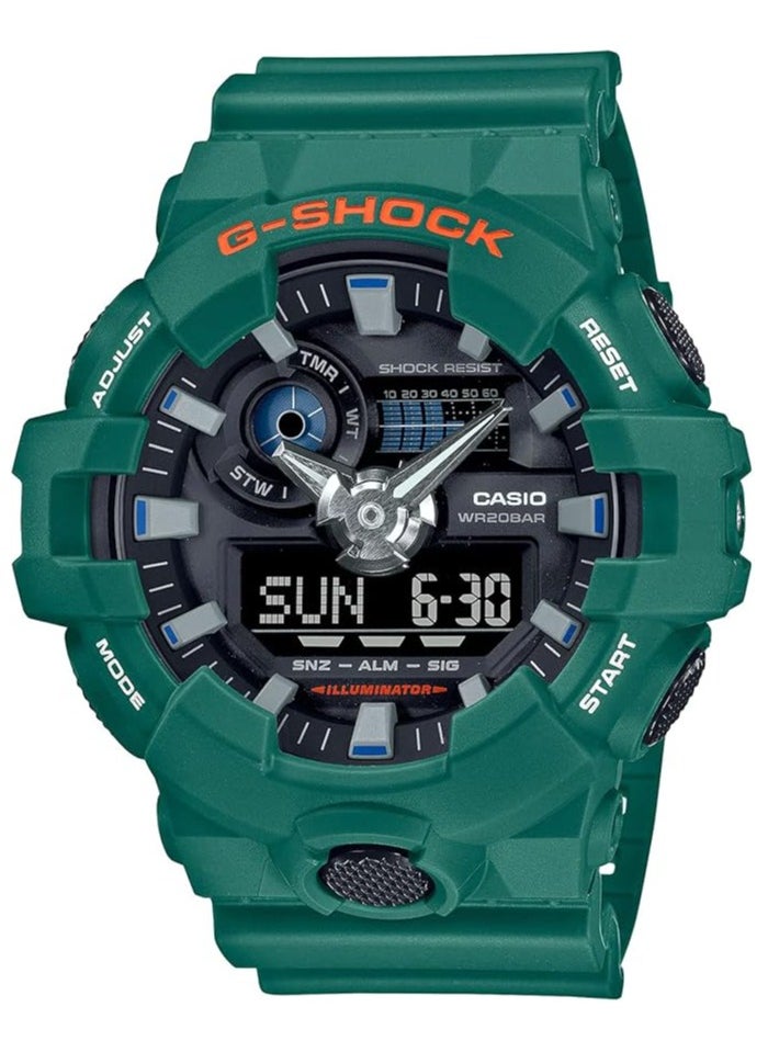 G-Shock GA700SC-3A Skater Flavor Series Green, Green, One Size