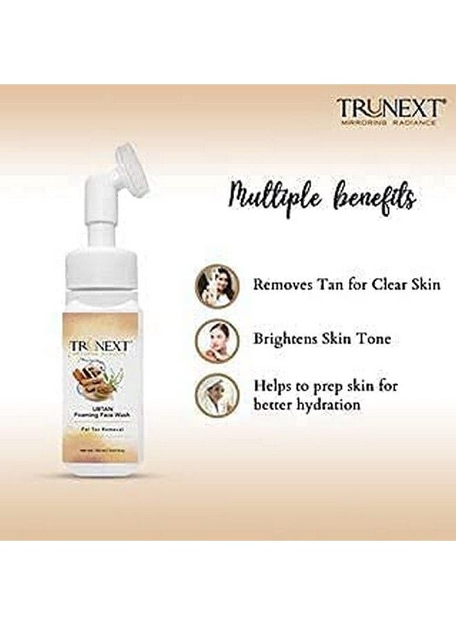 Ubtan Foaming Face Wash With A Build In Face Brush For Tan Removal 150 Ml