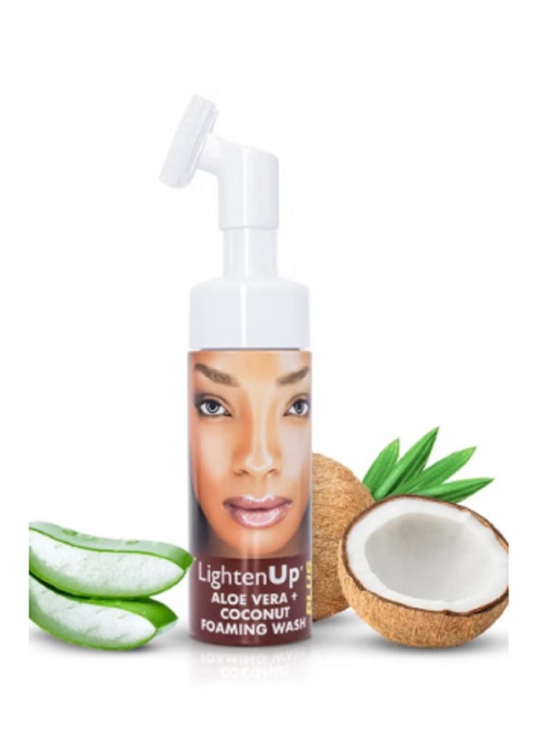 LightenUp Plus Aloe Vera + Coconut Foaming Wash 150 ML
