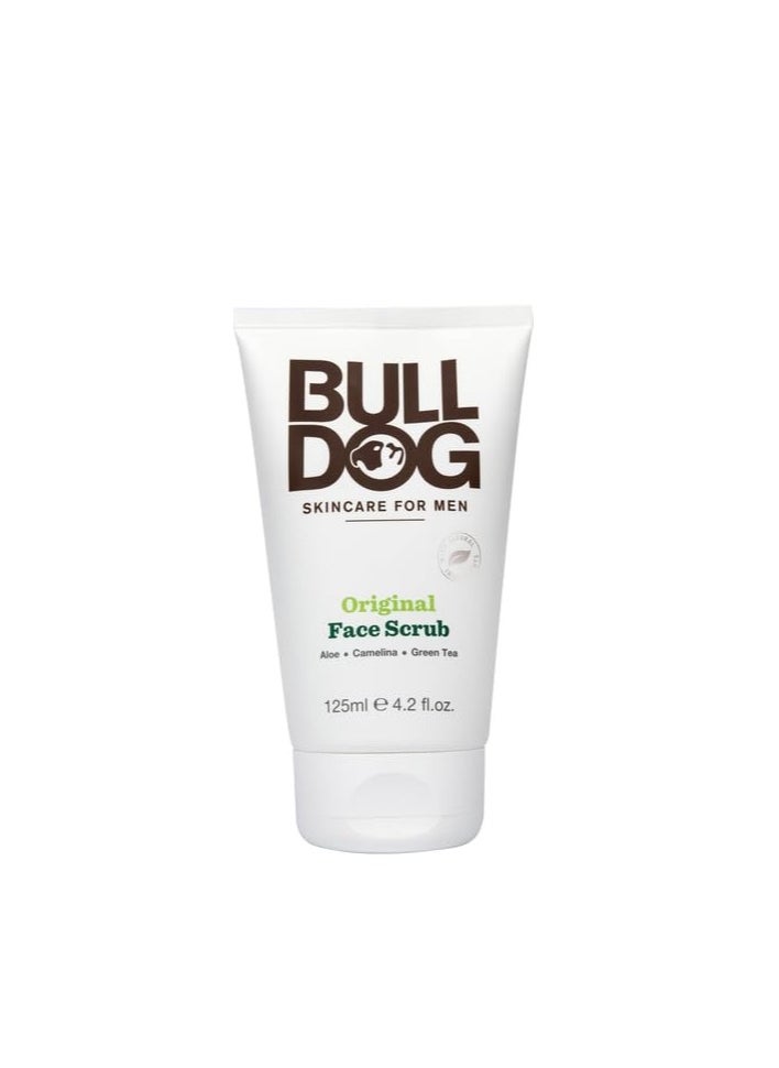 Bulldog Mens Skincare and Grooming Original Face Scrub, 4.2 Fluid Ounce