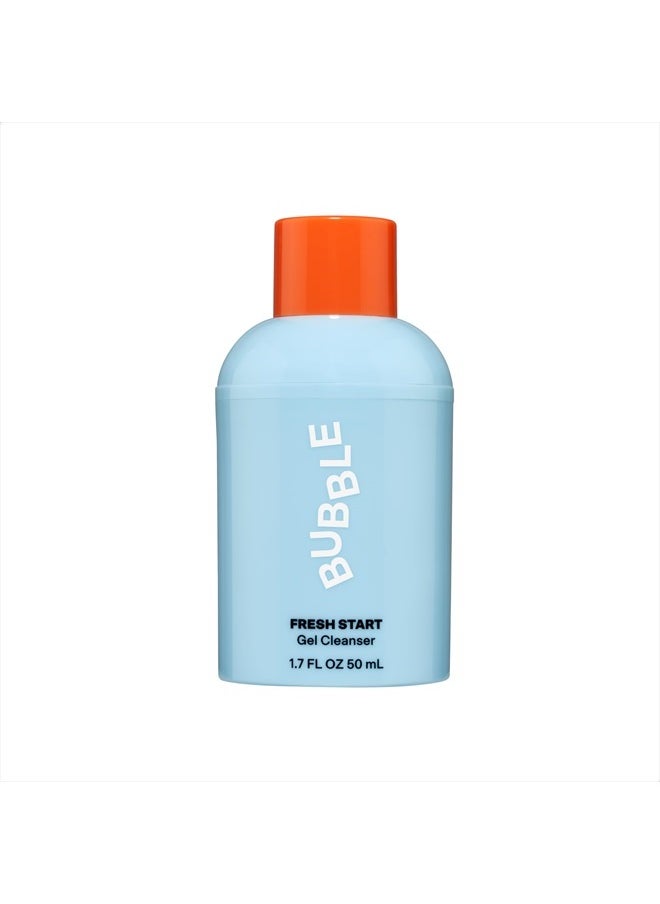 Skincare Fresh Start Gel Cleanser - Gentle Exfoliating Face Wash for Oily Skin - Formulated with Aloe Vera Juice + Caffeine to Protect and Soothe Complexion (50ml)