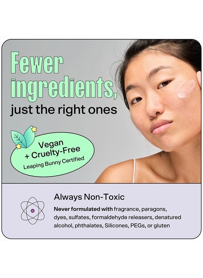 Skincare Fresh Start Gel Cleanser - Gentle Exfoliating Face Wash for Oily Skin - Formulated with Aloe Vera Juice + Caffeine to Protect and Soothe Complexion (50ml)