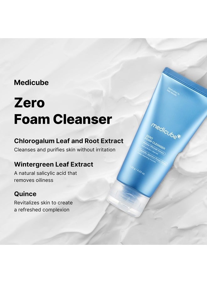 Zero Foam Cleanser for Sensitive Skin - Sebum Control, Moisture Balance, and Pore Minimization | Korean Skincare