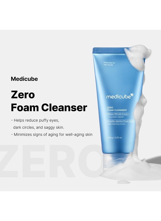 Zero Foam Cleanser for Sensitive Skin - Sebum Control, Moisture Balance, and Pore Minimization | Korean Skincare