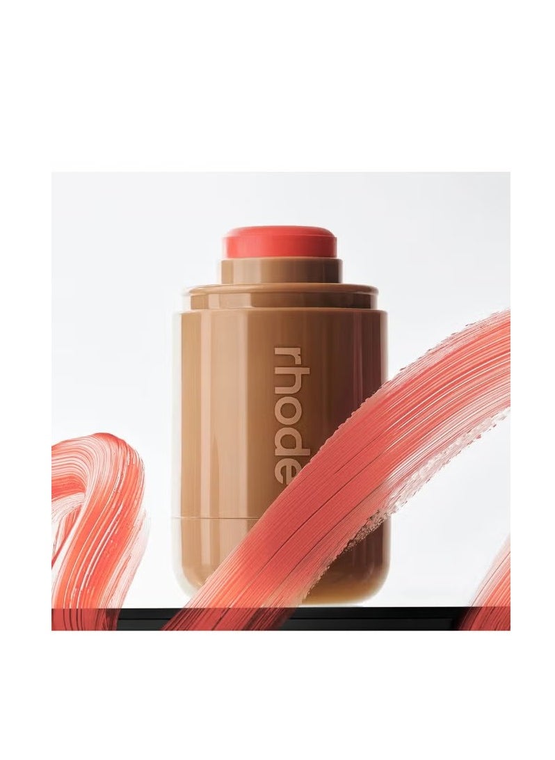 A Creamy Blush For Buildable Color + Baby-Soft Cheeks 0.18 Oz,Spicy Marg - Bright Coral