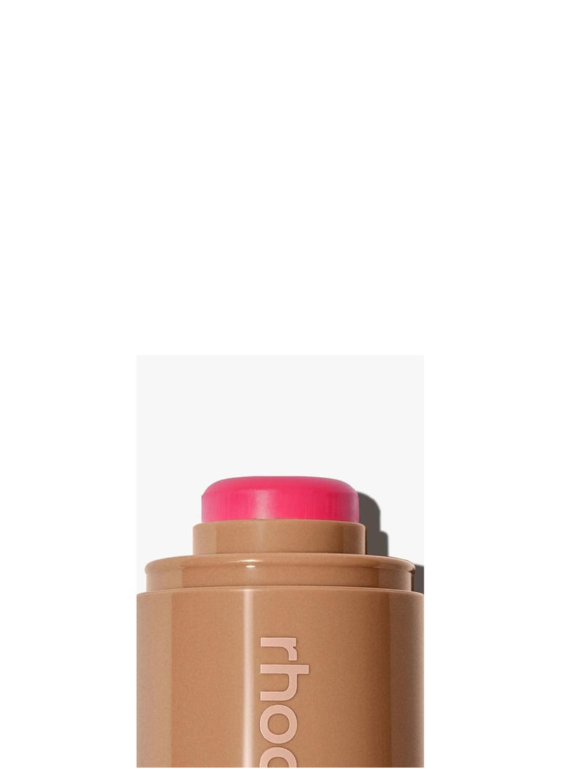 A Creamy Blush For Buildable Color + Baby-Soft Cheeks 0.18 Oz,Juice Box - Hot Pink