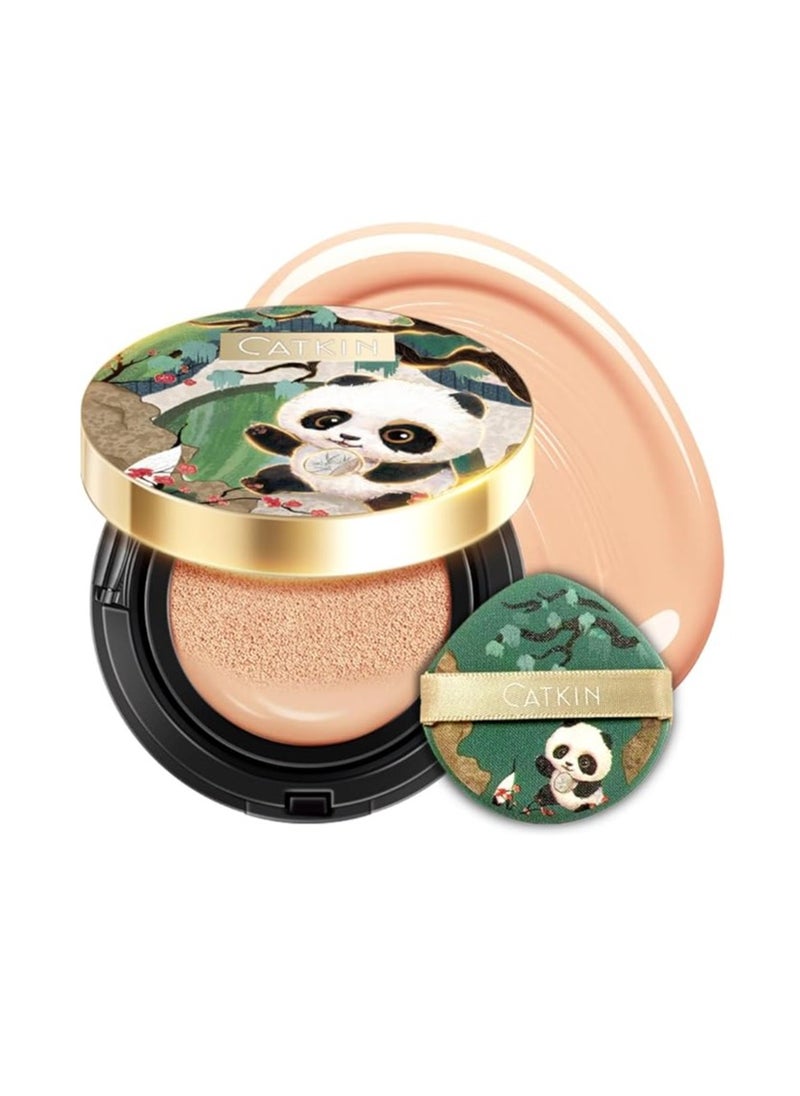 Panda Land Foundation Full Coverage Breathable Cushion Foundation with Nourishing and Long wearing Formula Buildable Coverage for Sensitive Skin 15g 2