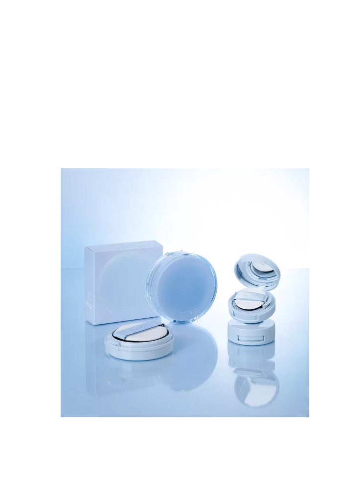 rom&nd Bare Water Cushion 20g (01 Porcelain 17),SPF 38 Healthy hydrated, Instant hydration, Comfortable skin, Long lasting, Extra moist
