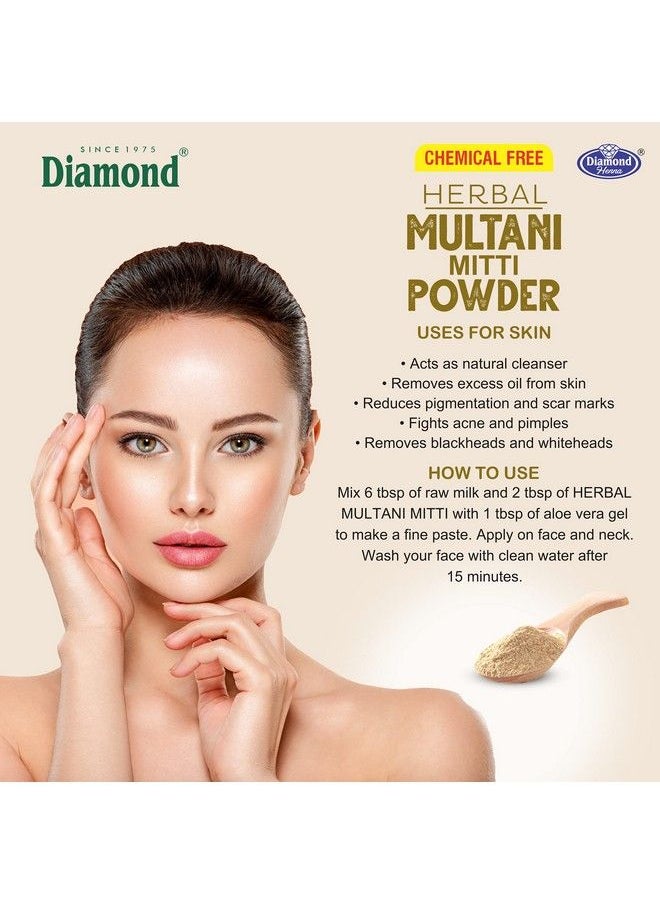 Multani Mitti Powder For Face & Hair ; Fuller