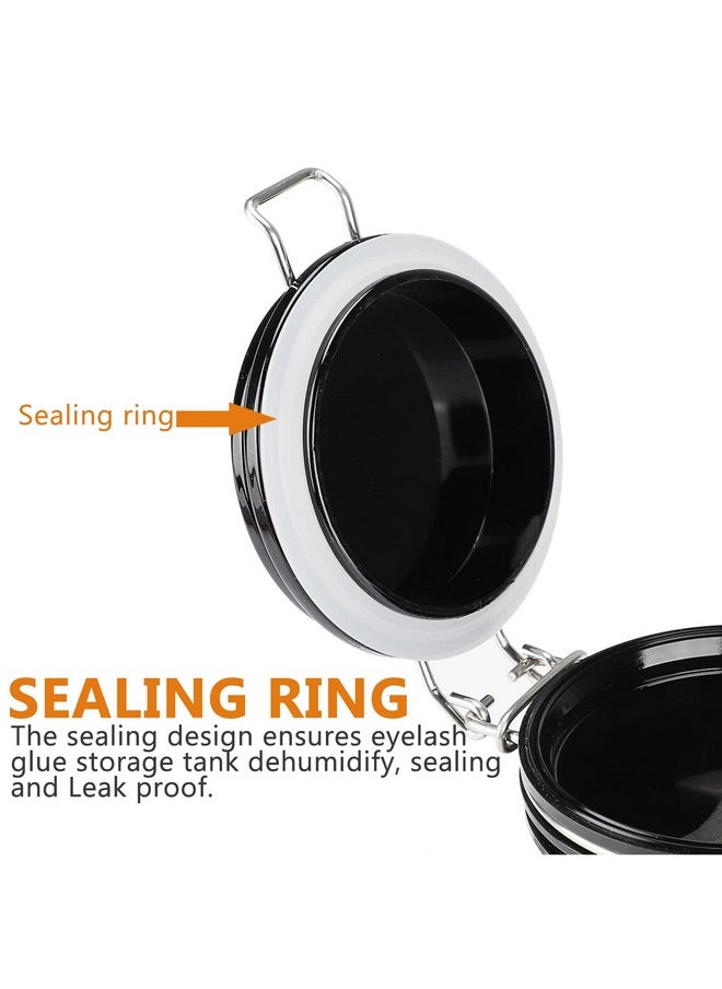 Eyelash Glue Storage Tank Teoyall Leak Proof Lash Adhesive Container Organizer For Grafting Eyelash Extension Supplies