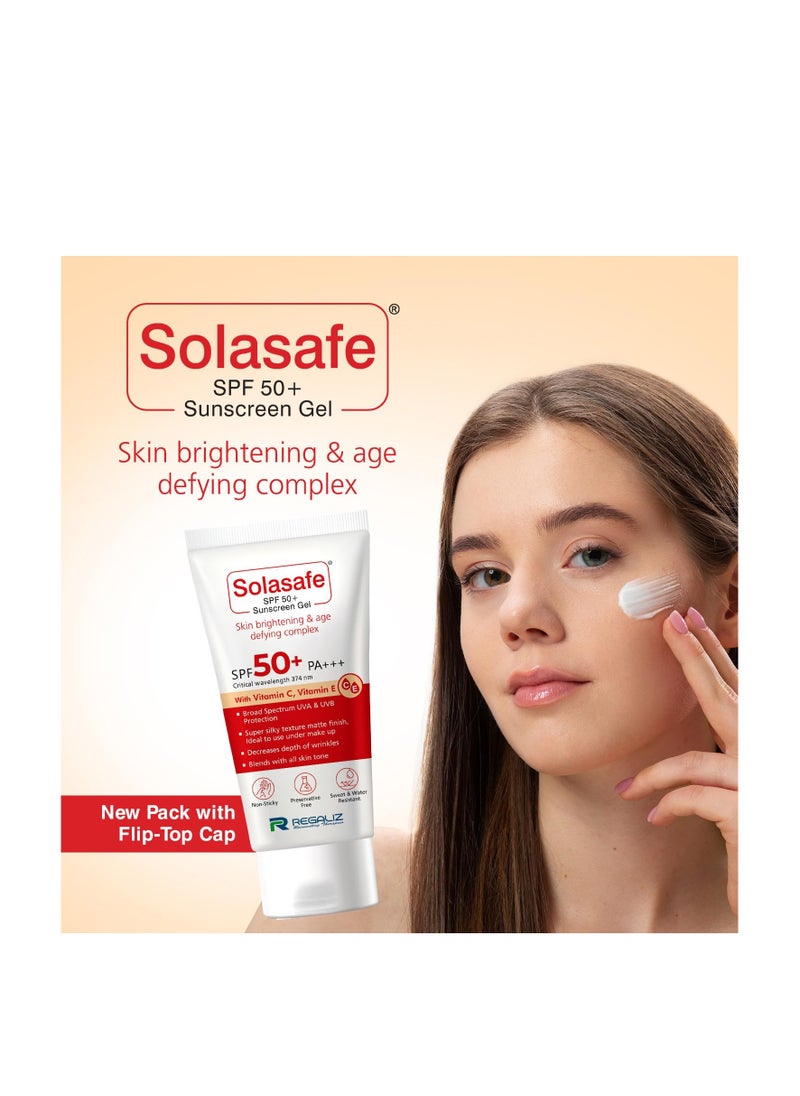 Regaliz Sunscreen SPF 50+ | Broad-Spectrum UVA & UVB Protection | Water-Resistant, Lightweight, and Non-Greasy Formula | Anti-Aging and Blue Light Protection | Suitable for All Skin Types