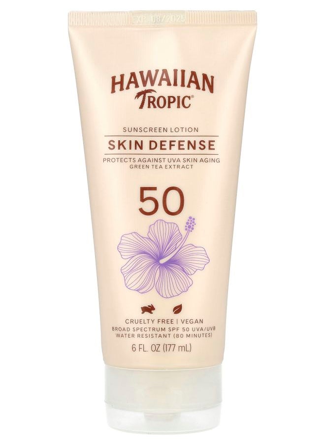 Skin Defense Sunscreen Lotion SPF 50 6 fl oz (177 ml)