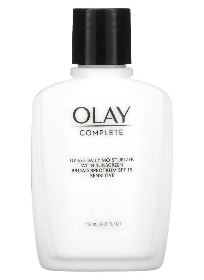 Complete UV365 Daily Moisturizer with Sunscreen SPF 15 Sensitive 4 fl oz (118 ml)