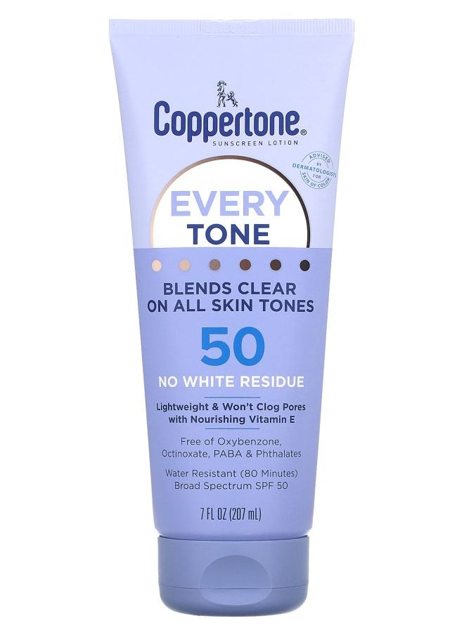 Sunscreen Lotion Every Tone SPF 50 7 fl oz (207 ml)