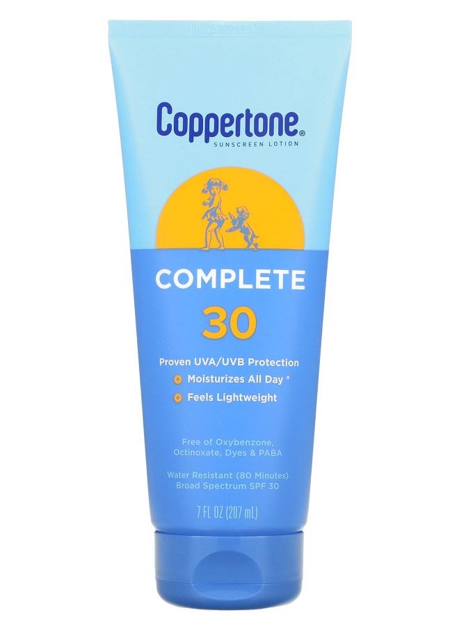 Sunscreen Lotion Complete SPF 30 7 fl oz (207 ml)