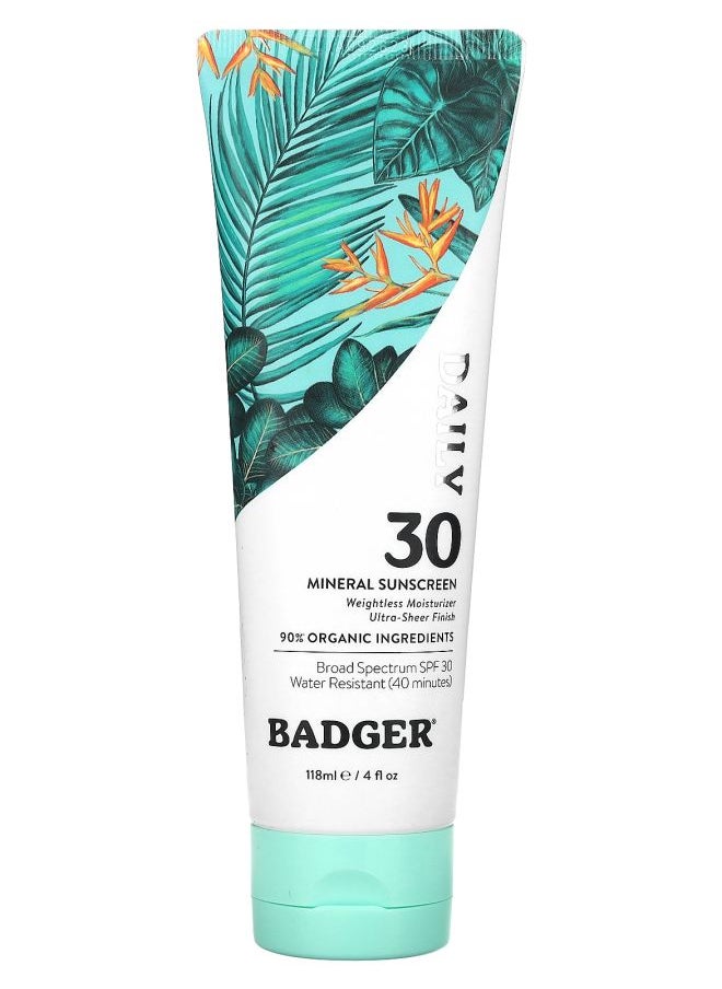 Daily Mineral Sunscreen SPF 30 4 fl oz (118 ml)