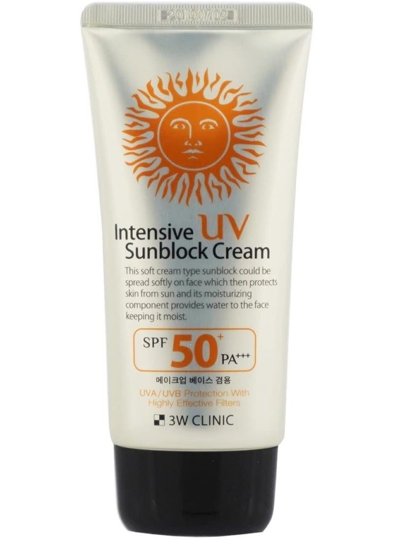 Intensive UV Sunblock Cream SPF 50+ 70ml99