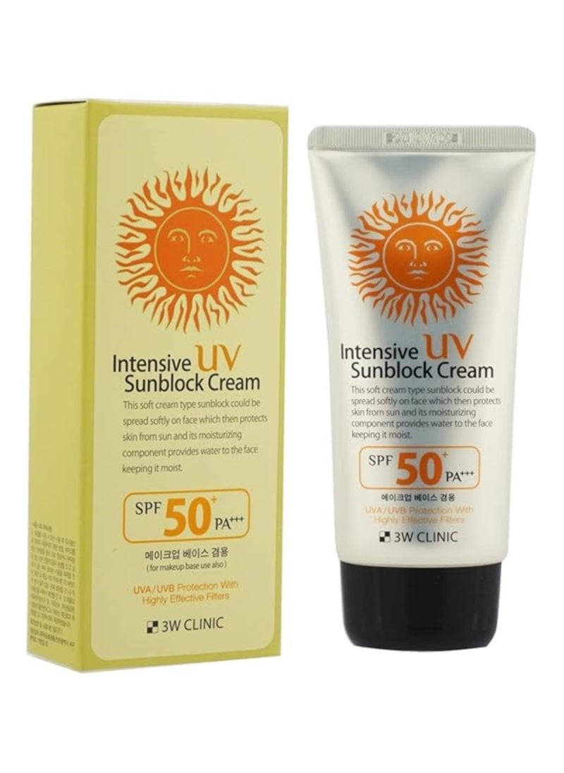 Intensive UV Sunblock Cream SPF 50+ 70ml99