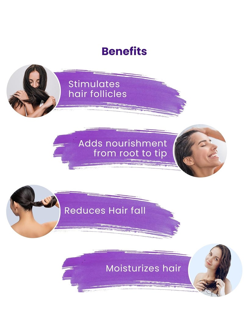 Dhathri Dheedhi Anti Hairfall Shampoo - 200ml | Herbal Shampoo for Hair Fall Control, organic shampoo for hairfall and hair regrowth, Ayurvedic Shampoo for Women and Men | sulfate free shampoo