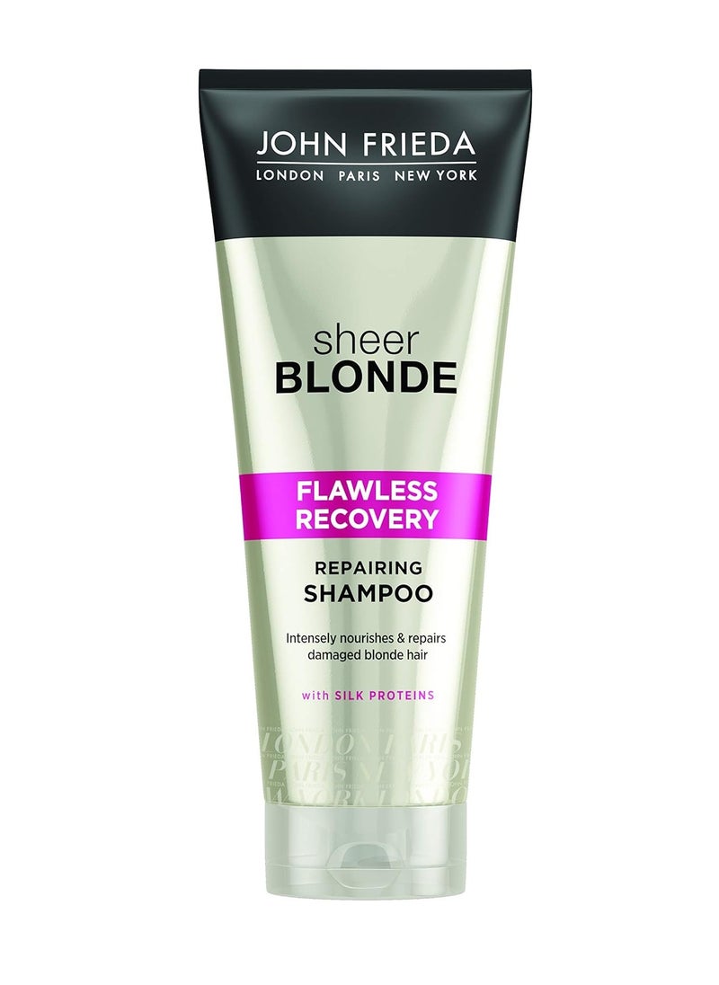 Sheer Blonde Flawless Recovery Repairing Shampoo 250 ml Shampoo for Dry Blonde Hair