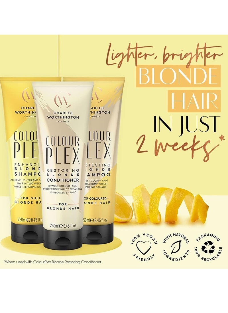 ColourPlex Protecting Blonde Shampoo Tone and Restore Colour Shampoo for Blonde Hair Salon Shampoo for Blondes 250 ml