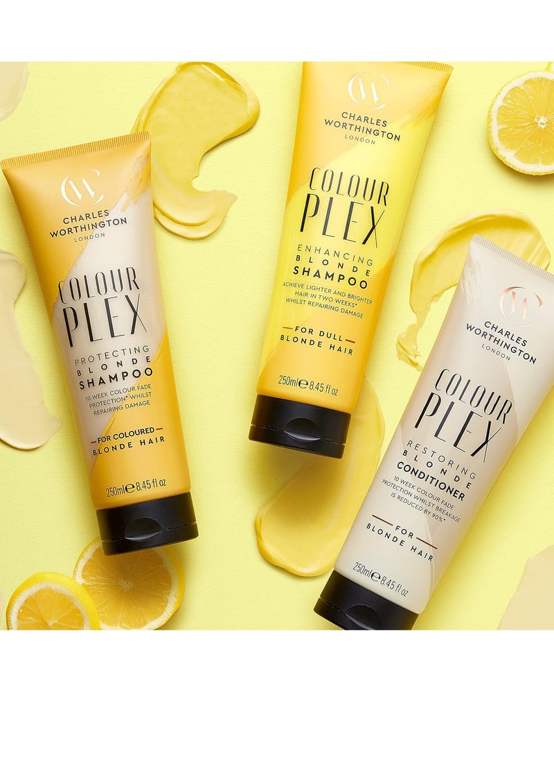 ColourPlex Protecting Blonde Shampoo Tone and Restore Colour Shampoo for Blonde Hair Salon Shampoo for Blondes 250 ml