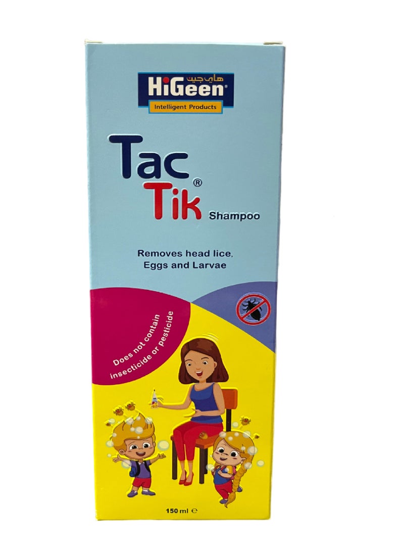 TAC TIK LICE REMOVES SHAMPOO 150ML