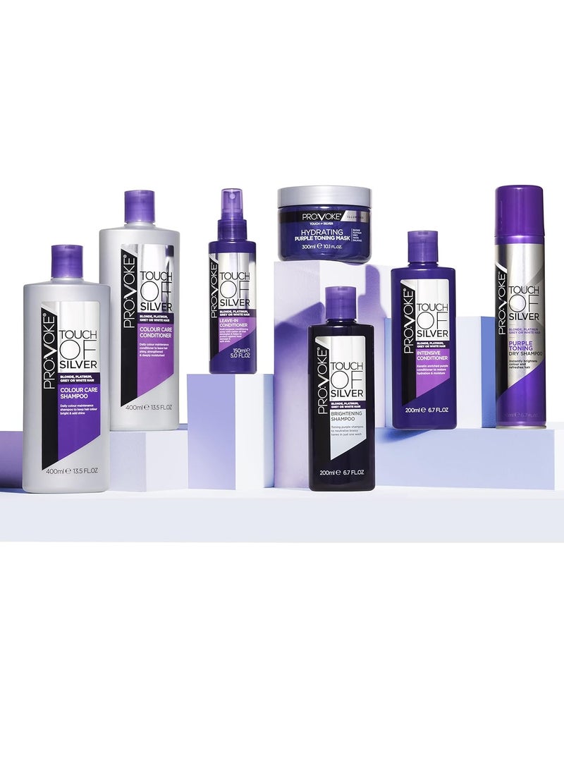 Touch Of Silver Colour Care Shampoo 400 ml Daily Colour Protect Shampoo Prolongs Colour and Adds Shine