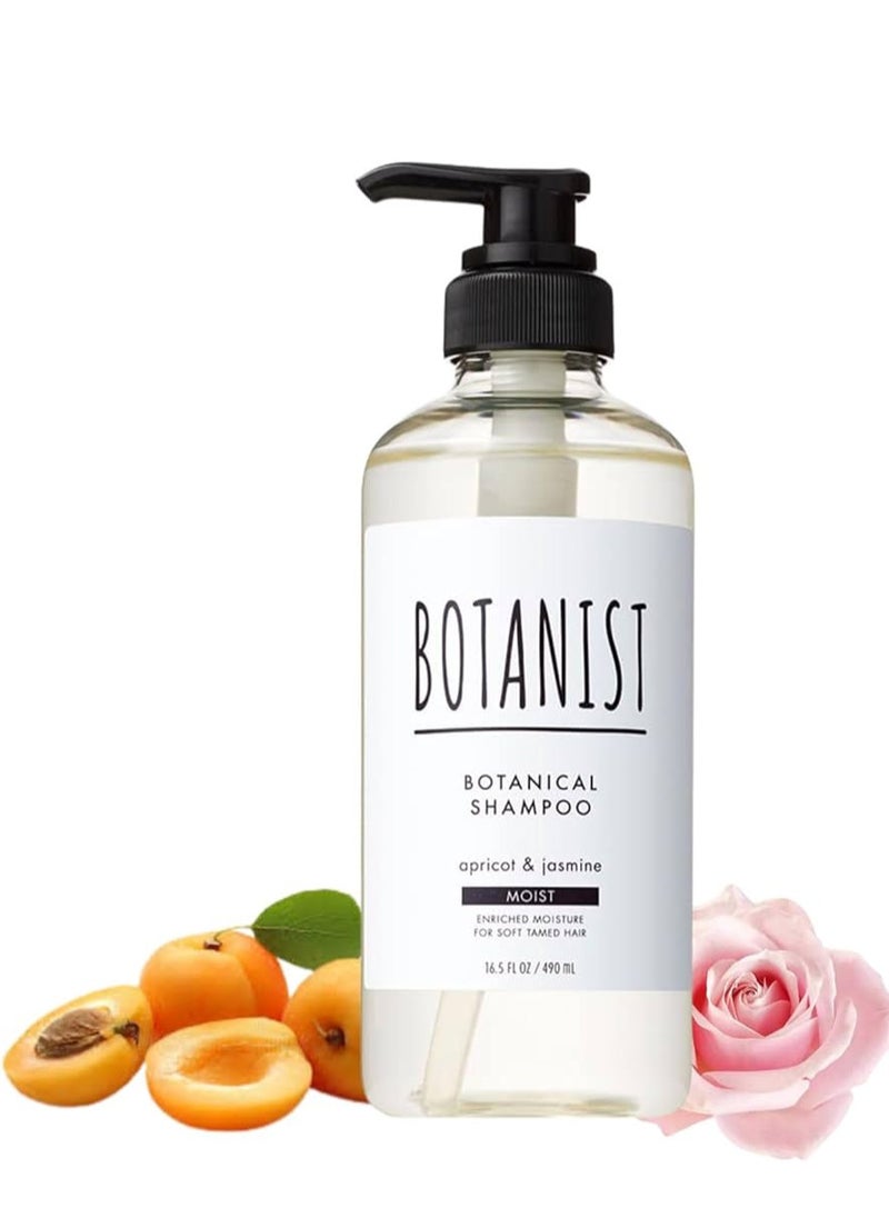 Botanist Moist Shampoo | Apricot & Jasmine, 460ml