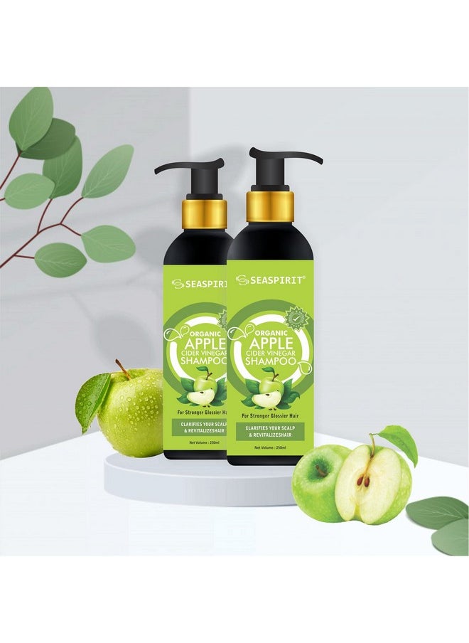 Skin Science Apple Cider Vinegar Shampoo - Restores Shine & Smoothness - No Parabens, Sulphates & Silicones - 250Ml