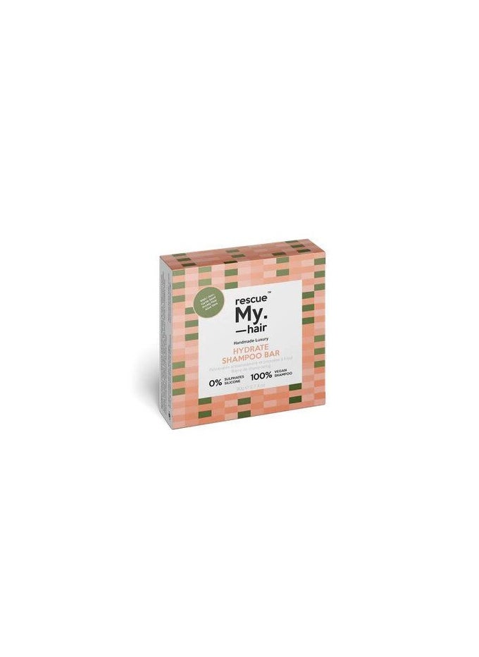 infuse My. colour rescue my hair hydrate shampoo bar 80g