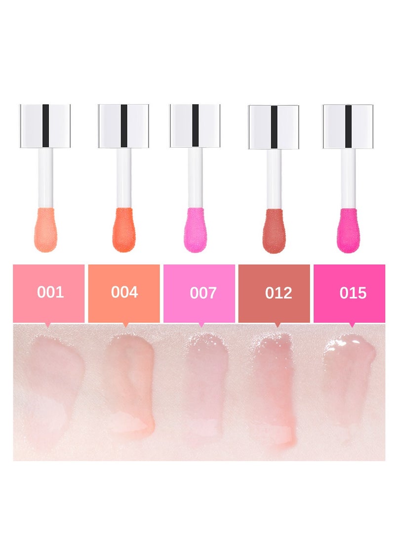 Lip Balm Gloss Bao Wet Zi Lip Glaze Transparent Glass Shine