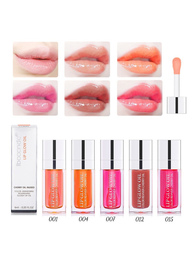 Lip Balm Gloss Bao Wet Zi Lip Glaze Transparent Glass Shine