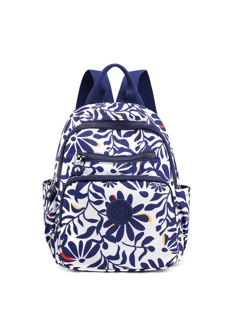 2024 Floral Korean Backpack Womens Large Capacity Fashion Sunflower