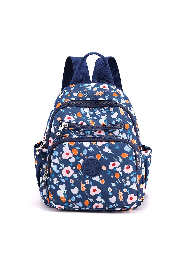 2024 Floral Korean Backpack Womens Large Capacity Fashion Sunflower