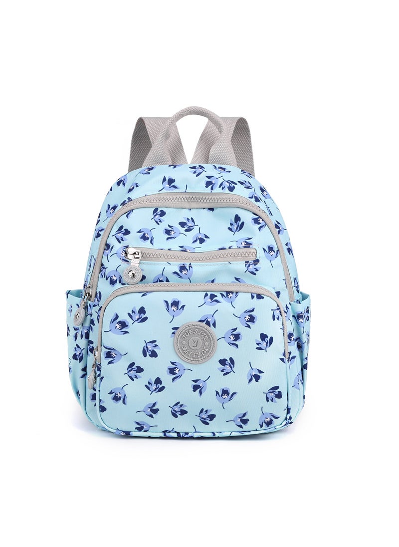 2024 Floral Korean Backpack Womens Large Capacity Fashion Ginkgo biloba