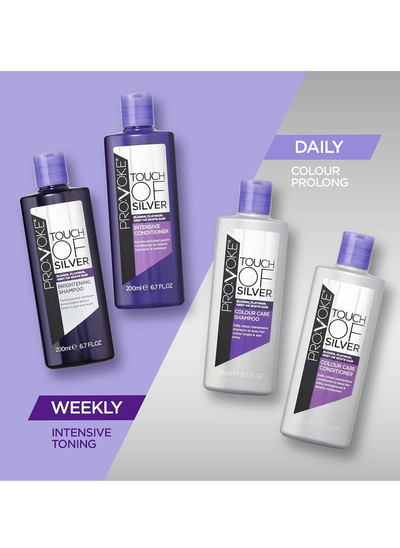 Touch Of Silver Colour Care Conditioner Purple 400ml