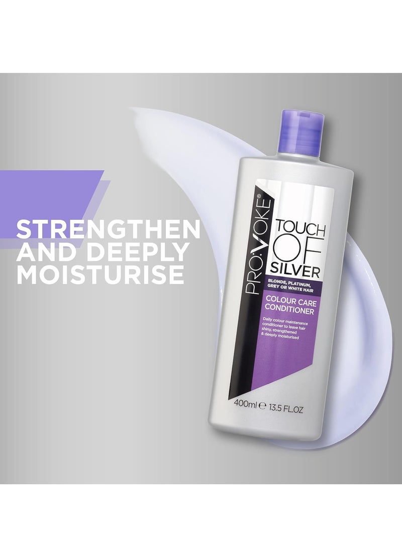 Touch Of Silver Colour Care Conditioner Purple 400ml