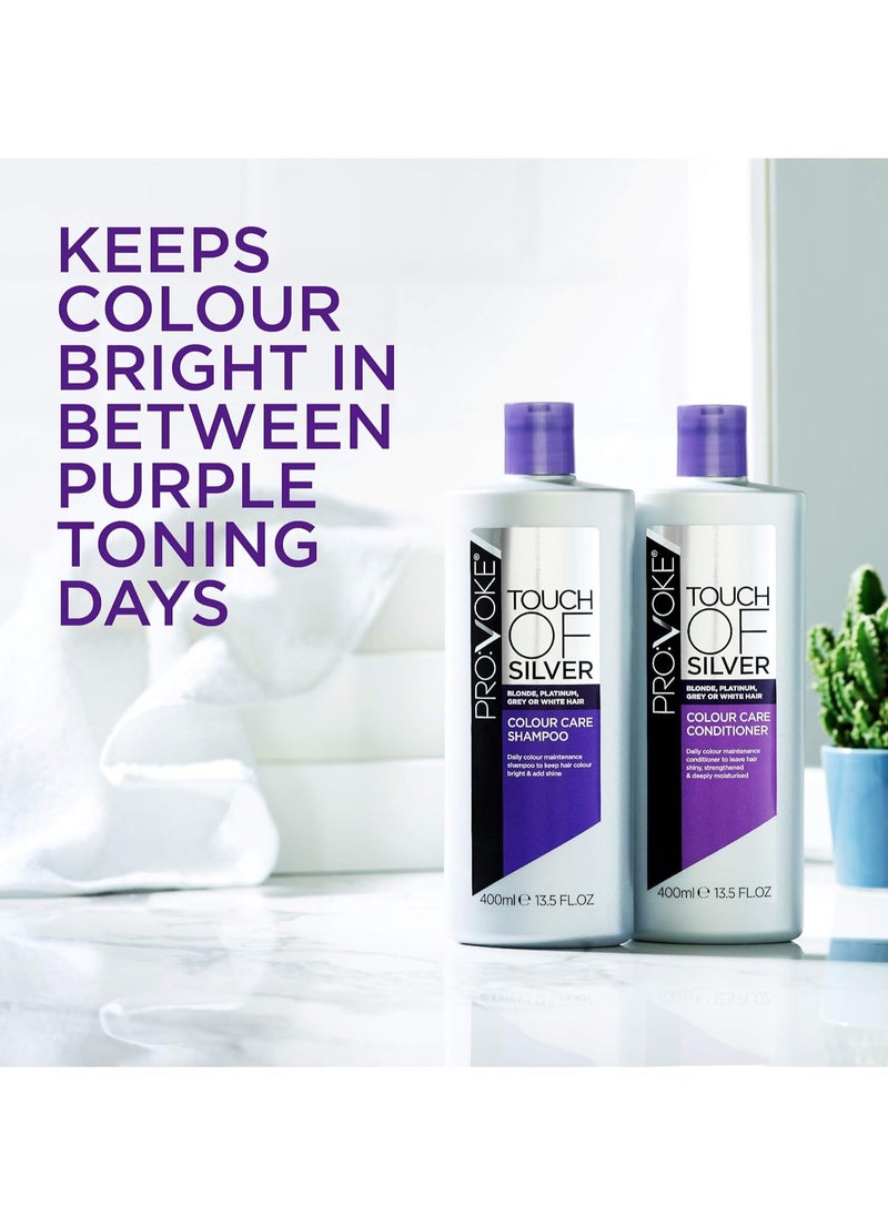 Touch Of Silver Colour Care Conditioner Purple 400ml