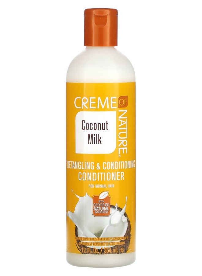 Detangling & Conditioning Conditioner Coconut Milk 12 fl oz (354 ml)