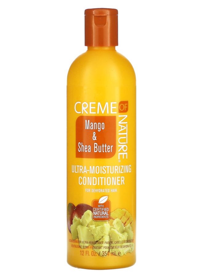 Ultra-Moisturizing Conditioner For Dehydrated Hair Mango & Shea Butter  12 fl oz (354 ml)