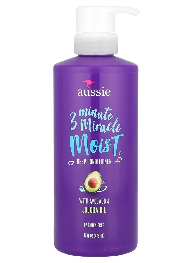 3 Minute Miracle Moist Deep Conditioner with Avocado & Jojoba Oil 16 fl oz (475 ml)