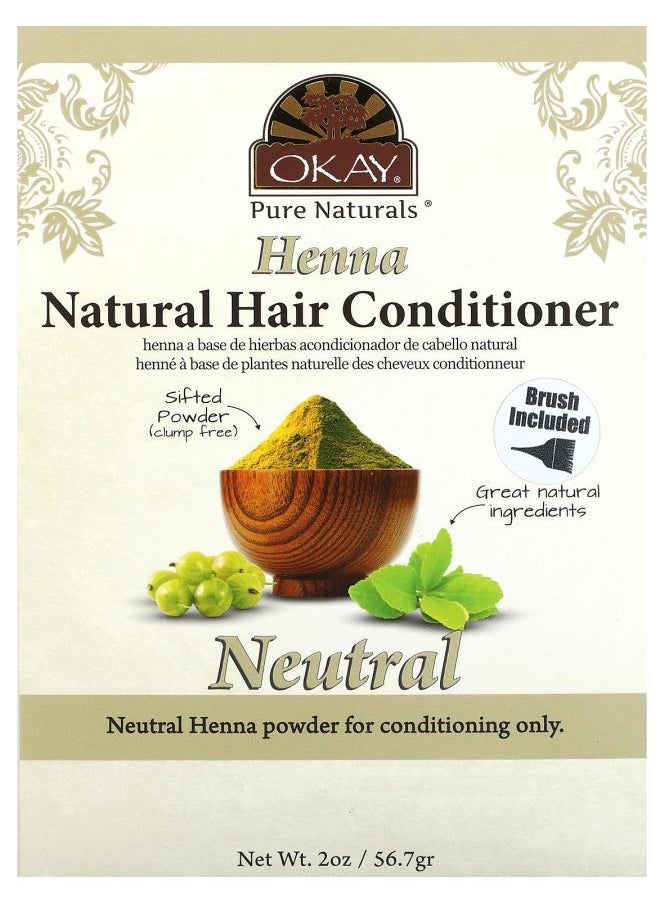 Henna Natural Hair Conditioner Neutral 2 oz (56.7 g)