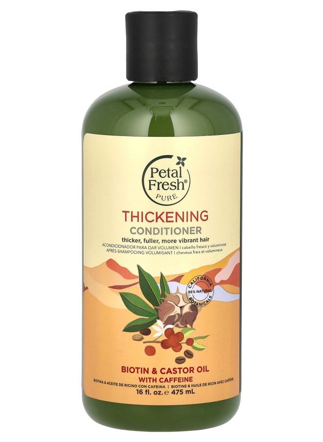 Pure Thickening Conditioner Biotin & Castor Oil With Caffeine 16 fl oz (475 ml)