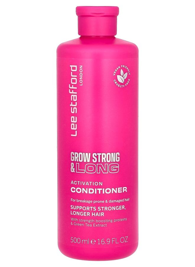 Grow Strong & Long Activation Conditioner For Breakage Prone & Damaged Hair 16.9 fl oz (500 ml)