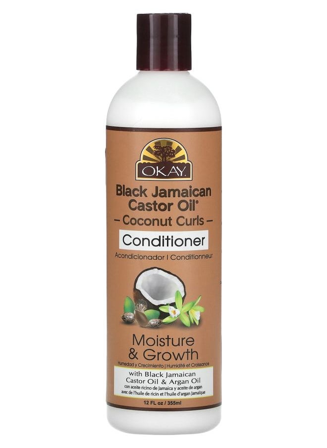 Black Jamaican Castor Oil Coconut Curls Conditioner 12 fl oz (355 ml)