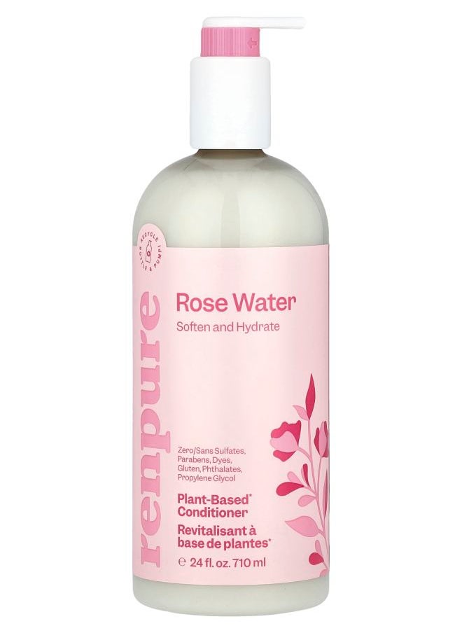 Plant-Based Conditioner Rose Water 24 fl oz (710 ml)