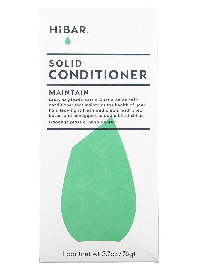 Solid Conditioner Maintain 1 Bar 2.7 oz (76 g)